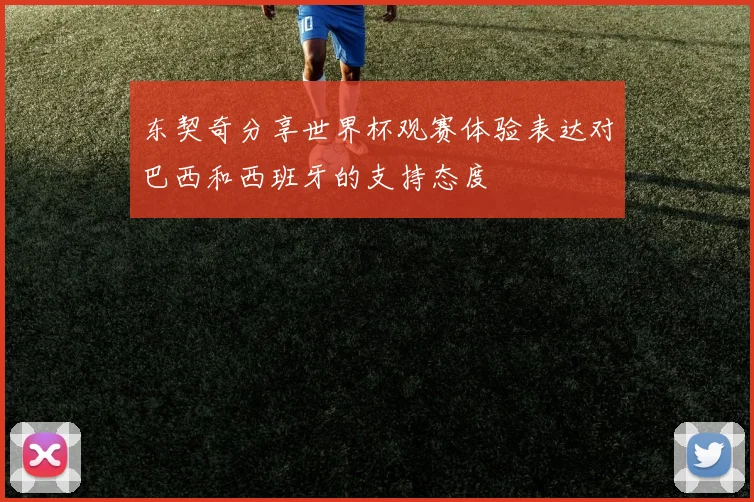 东契奇分享世界杯观赛体验表达对巴西和西班牙的支持态度